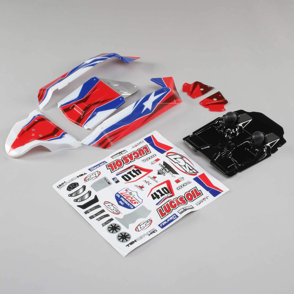 Losi LOS230070 Body Set, Lucas Oil: Tenacity DB Pro