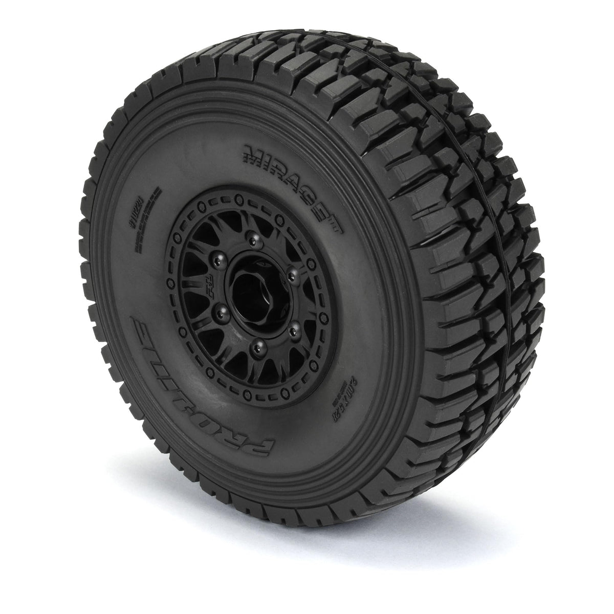 Pro-line Racing 1022410 1/7 Mirage TT BELTED F/R Tires MTD 17mm Black Raid (2): Mojave 6S, UDR