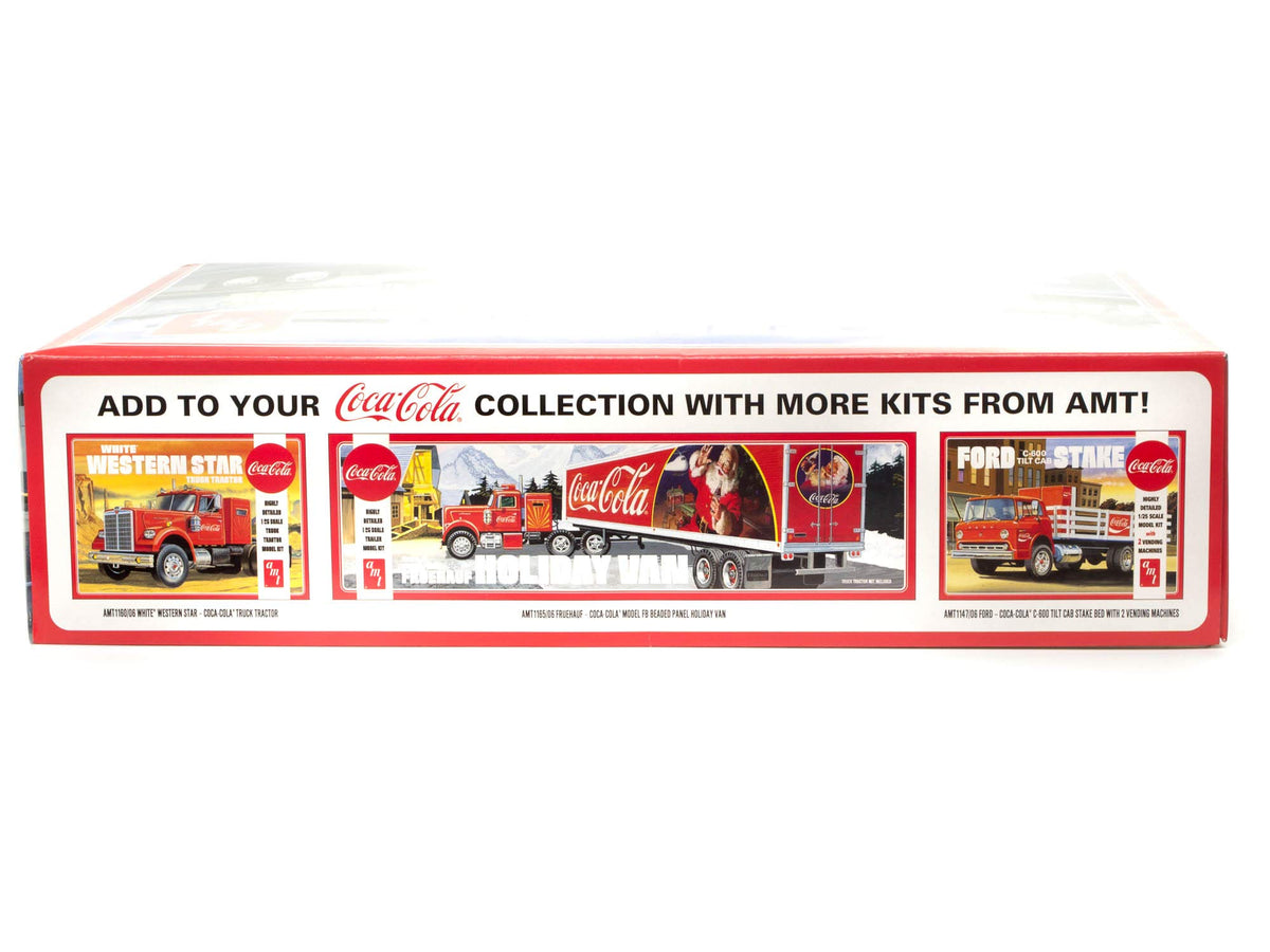 AMT 1179 1/25 1976 GMC General Semi Tractor (Coca-Cola) Model Kit