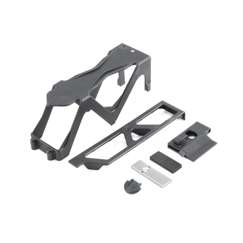 Losi LOS231006 Battery Tray, Door, Lock, 2S Spacer: Baja Rey