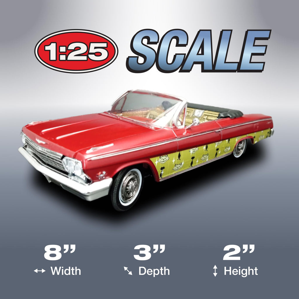 AMT 1355M  1962 Chevy Impala Convertible 1 Model Kit