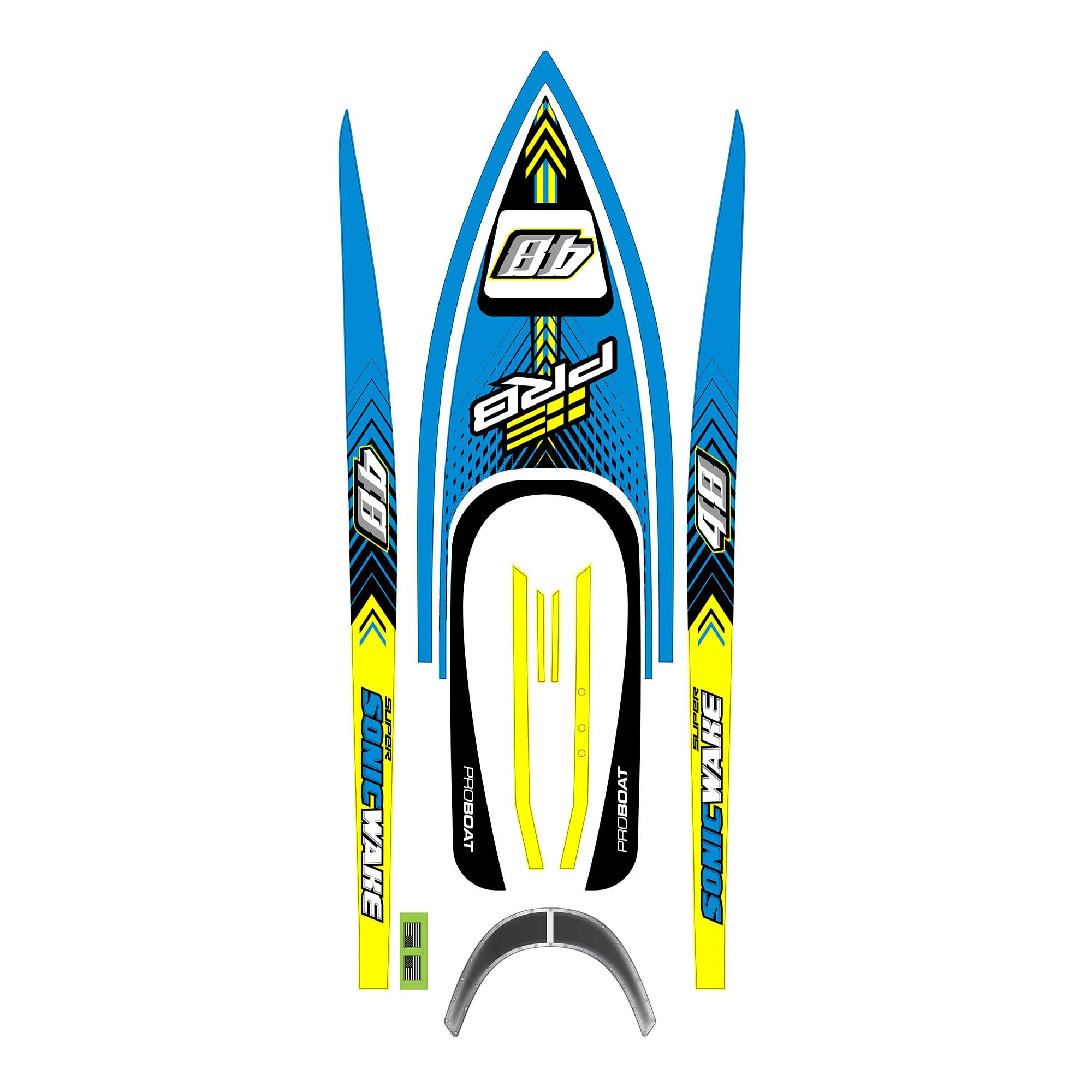 Pro-Boat PRB-1656 Decal Set: SSW 48"