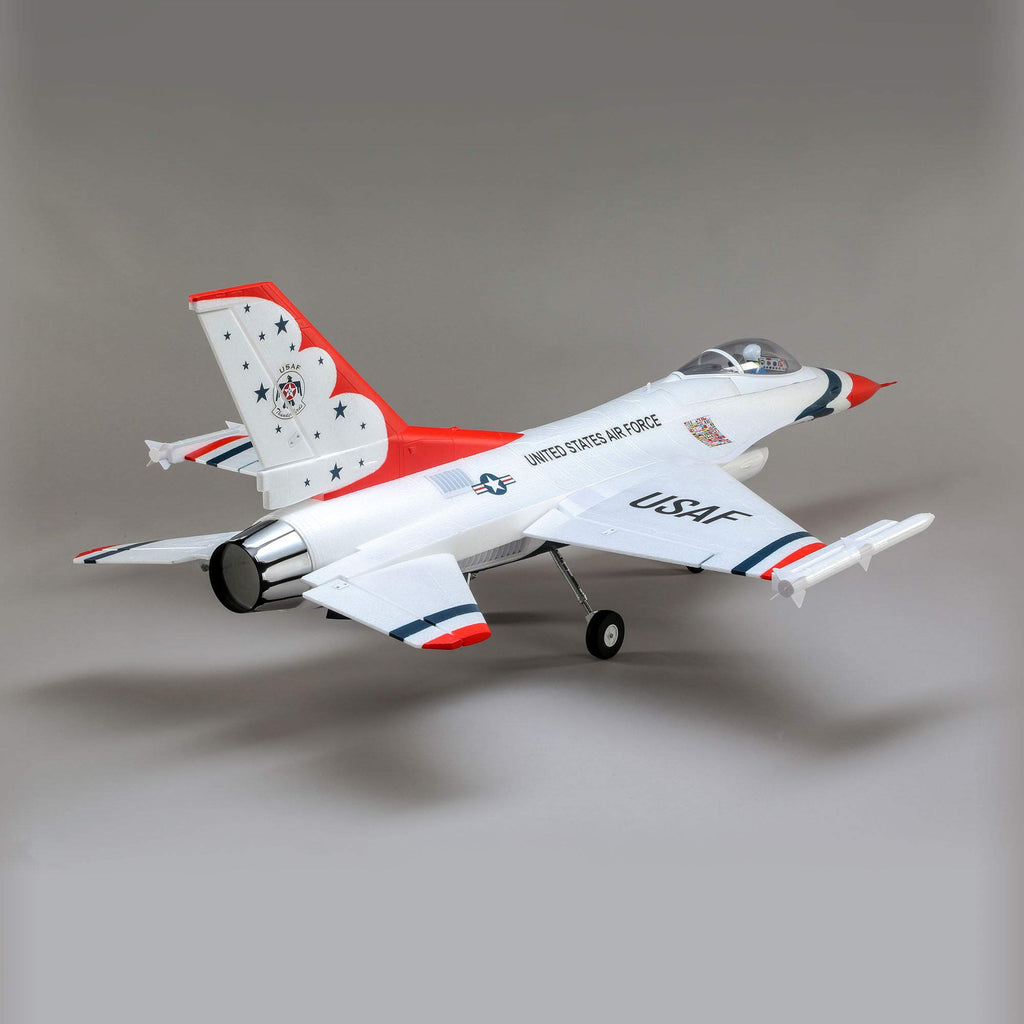 E-Flite EFL78500 F-16 70mm EDF BNF Basic Airplane w/AS3X and SS