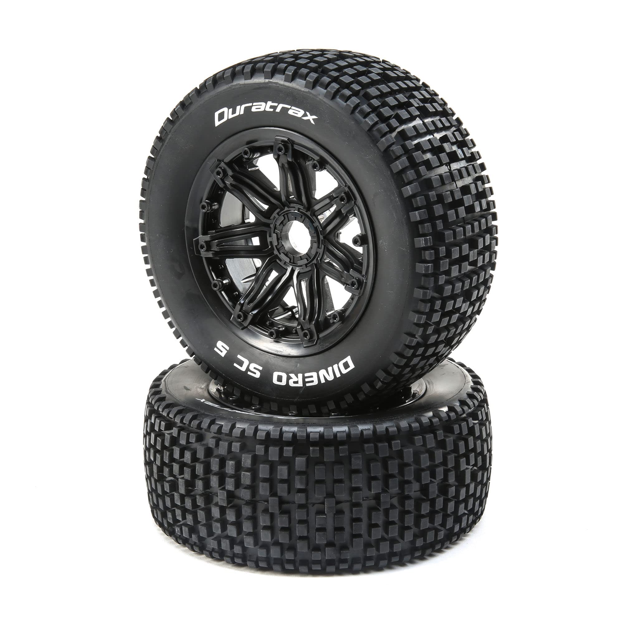 DuraTrax DTXC5036 Dinero 1/5 SC Sport Mounted Black 24mm (2)