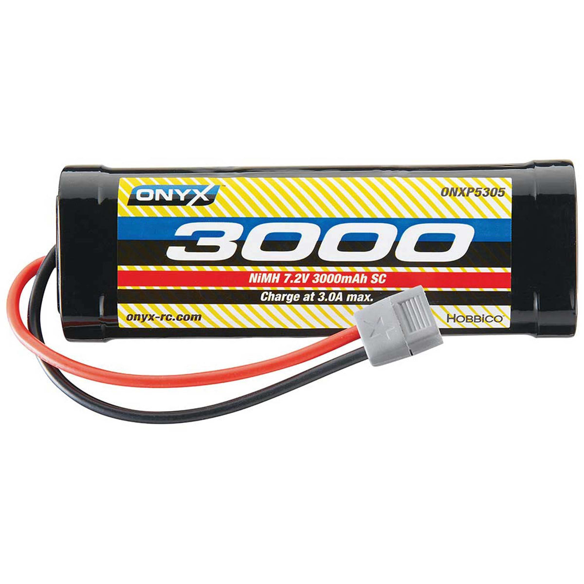 Onyx ONXP5310 NiMH 7.2V 3000mAh Sub-C Stick Battery: Star Plug
