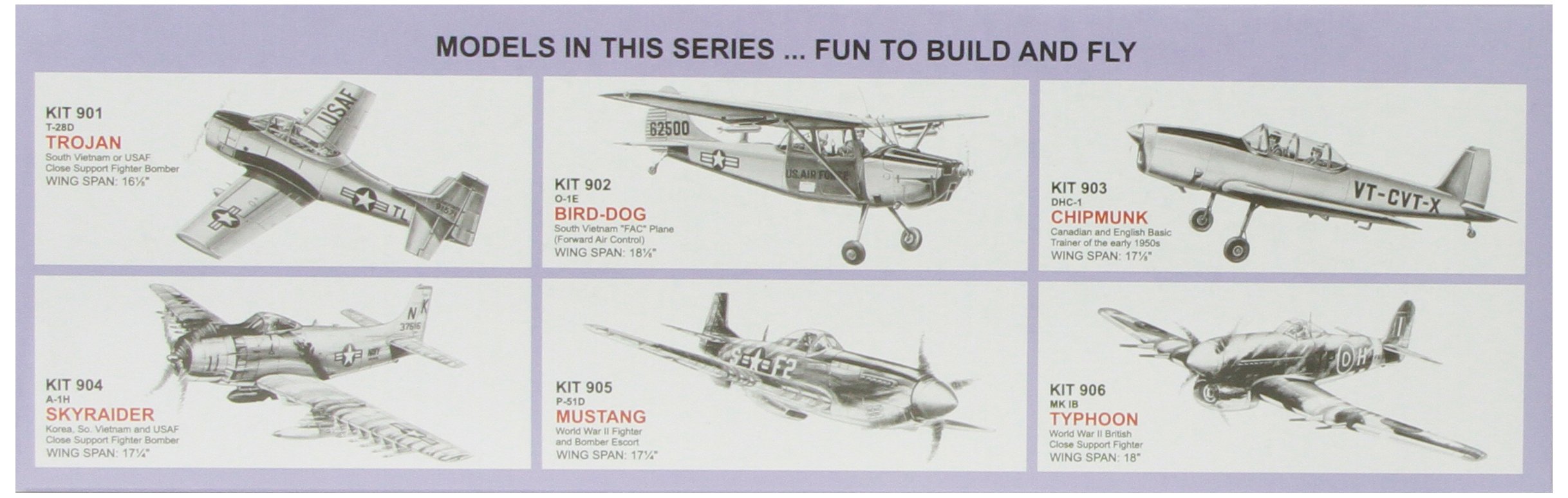 Guillow 906 Hawker Typhoon Mk1B WWII Fighter Balsa Model Airplane Kit