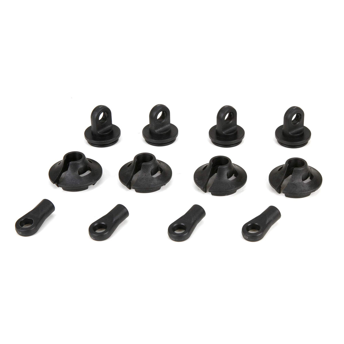Losi LOS253006 Spring Cups/Clips/Shock Ends (2): 1:5 4wd Desert Buggy XL