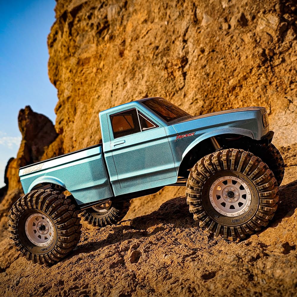 Redcat Ascent 1/10 Scale Rock Crawler – High-Torque 4WD RC Trail Truck with Portal Axles, Waterproof Electronics, LiPo Ready, RTR – Hobby-Grade Remote Control Rock Climber