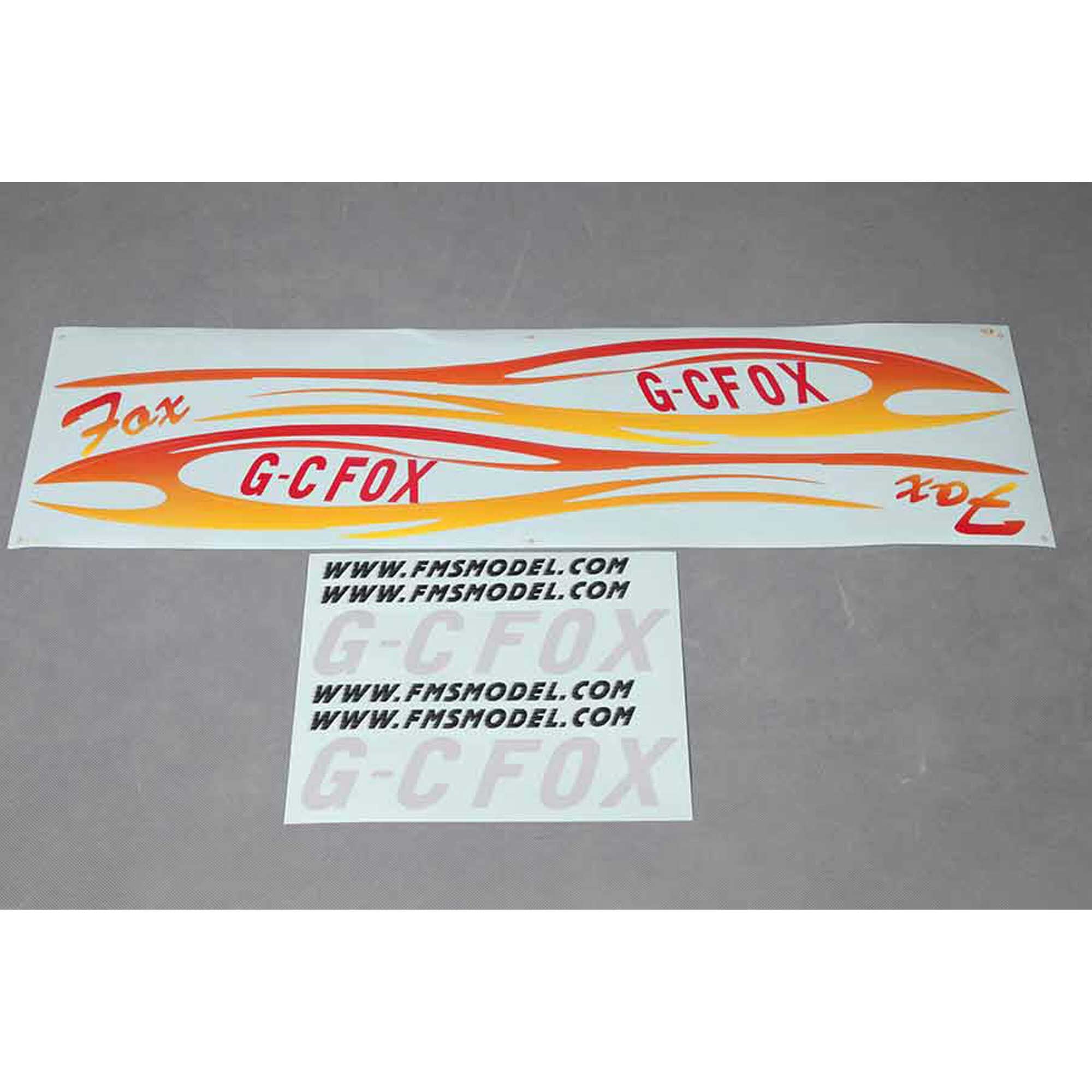 FMS MT304 Sticker: Fox 2300mm, V2