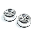 Losi LOS43046 Rear Wheel, Chrome (2): 22S Drag