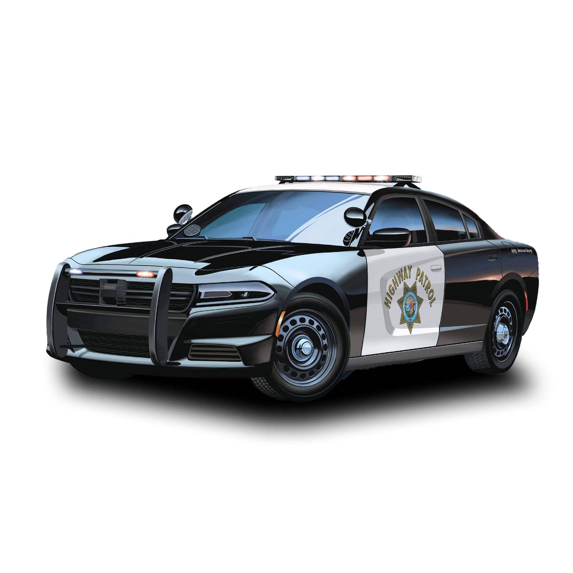 AMT 1324M 2021 Dodge Charger Police Pursuit 1/25