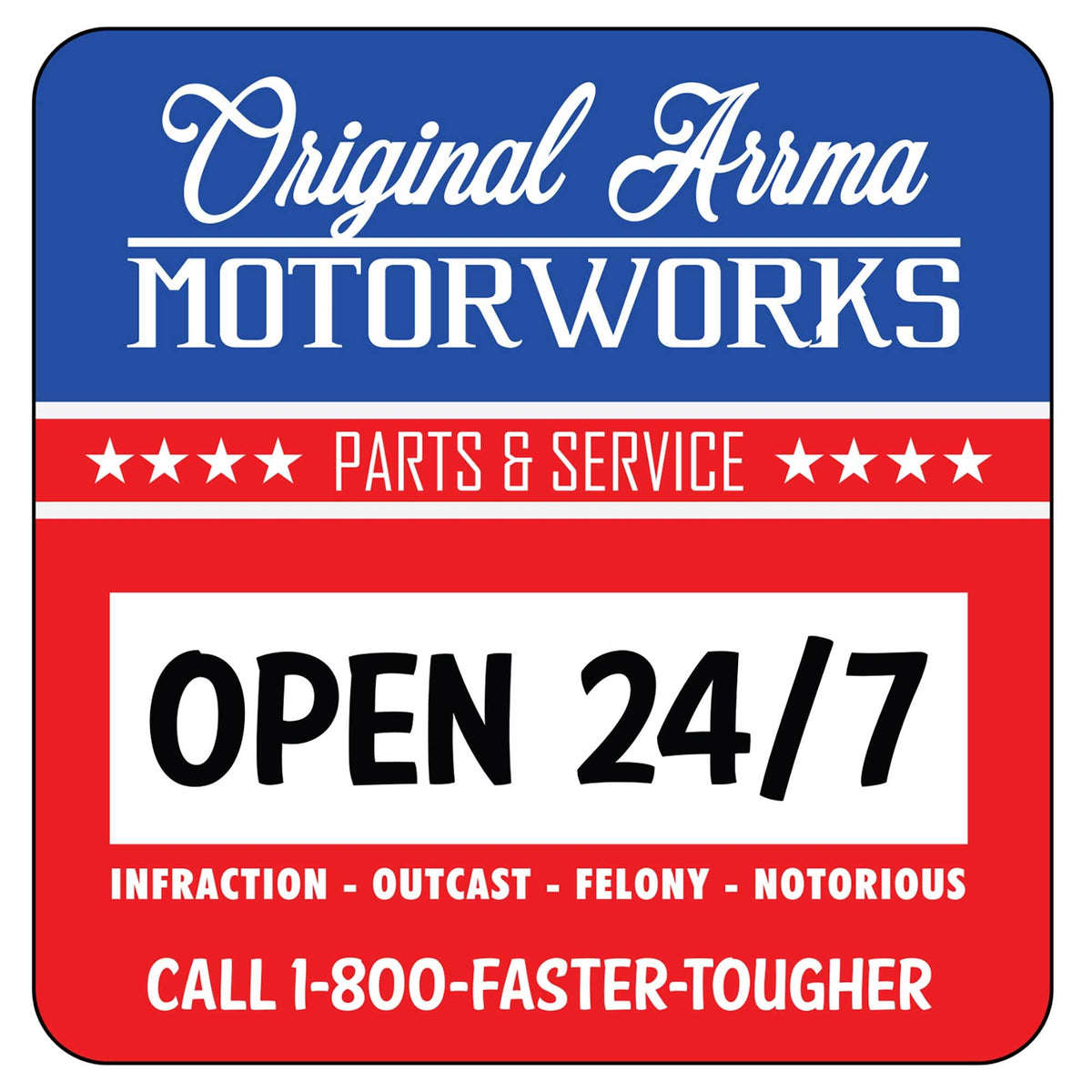 Arrma ARASTK5 ARRMA Parts & Service Sticker