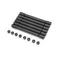 Losi LOS241074 Crossbar&Spacer,CabSection, AL,BLK (6): TTLMT