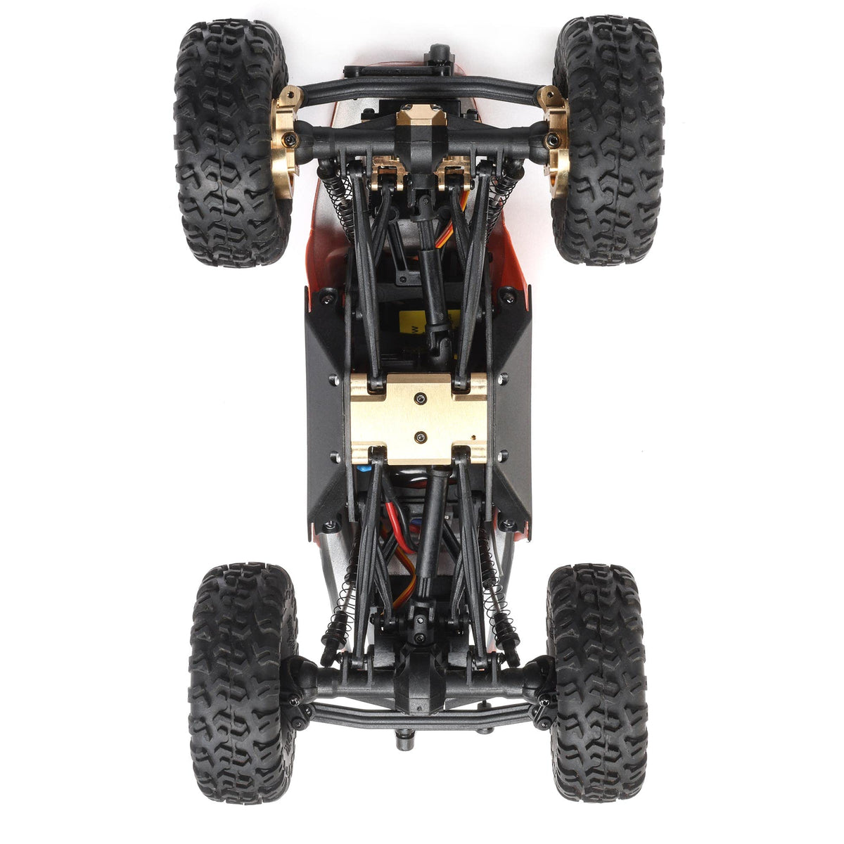 Axial AXI302004 Knuckle Weights, Brass 5.2g/9.2g (4): SCX24, AX24