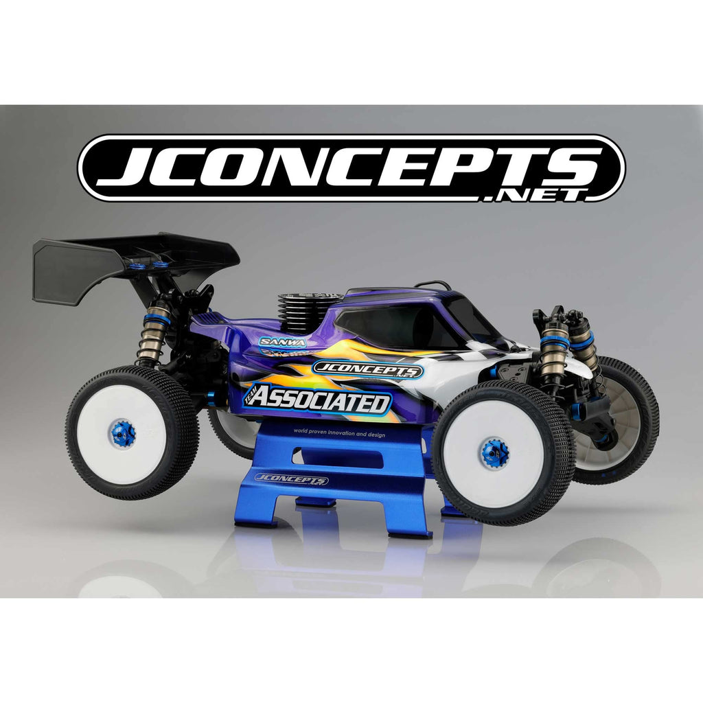 J-Concepts 29031 JConcepts Metal Car Stand - Blue
