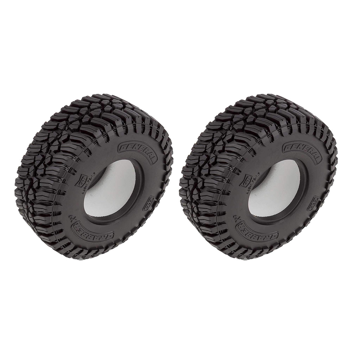 Team Associated 42106 General Grabber X3 Tires, 1.9 in
