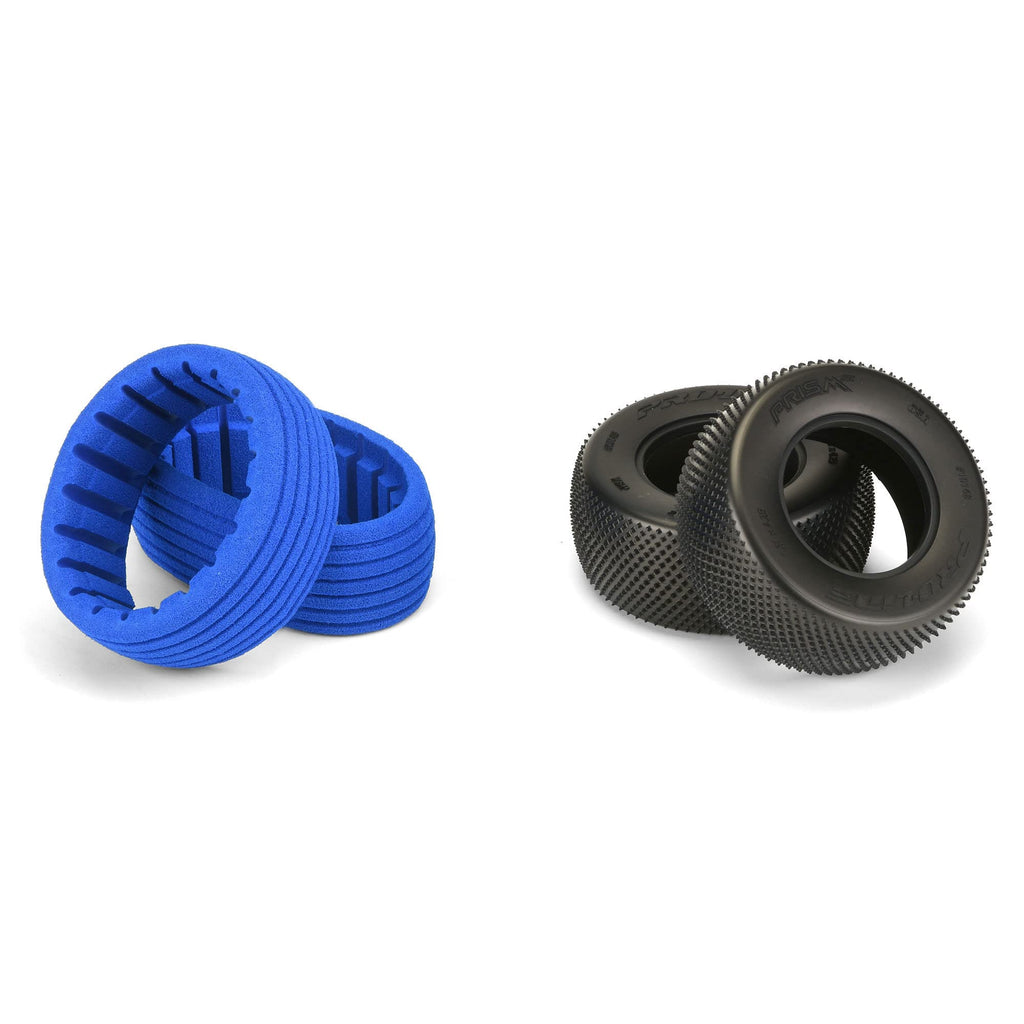 Pro-Line 10148303  1/10 Prism CR3 Rear 2.2"/3.0" Carpet SC Tires (2)