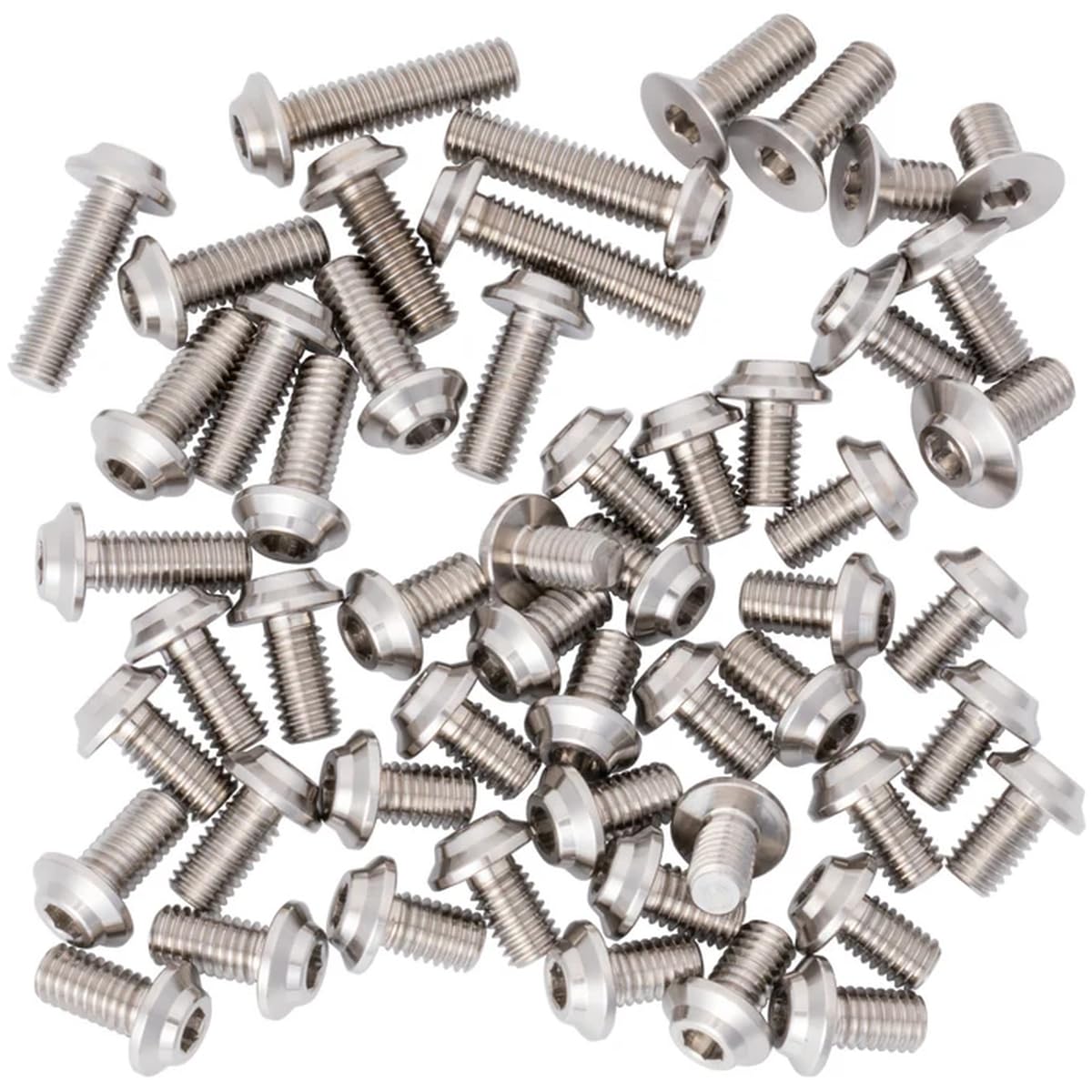 1UP Racing 710014 Pro Duty Titanium Upper Screw Set - AE T6.4