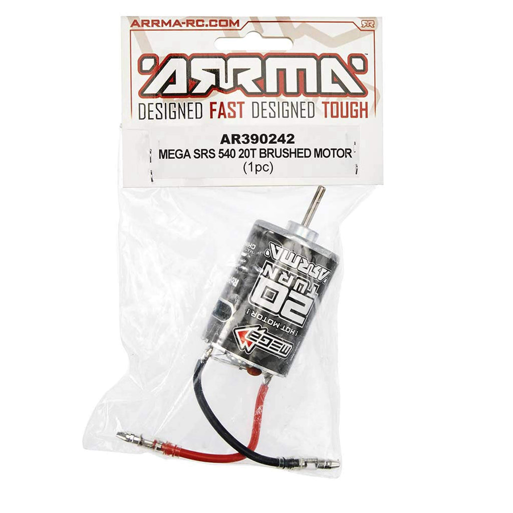 Arrma 390242 540 Brushed Motor 20T Mega SRS