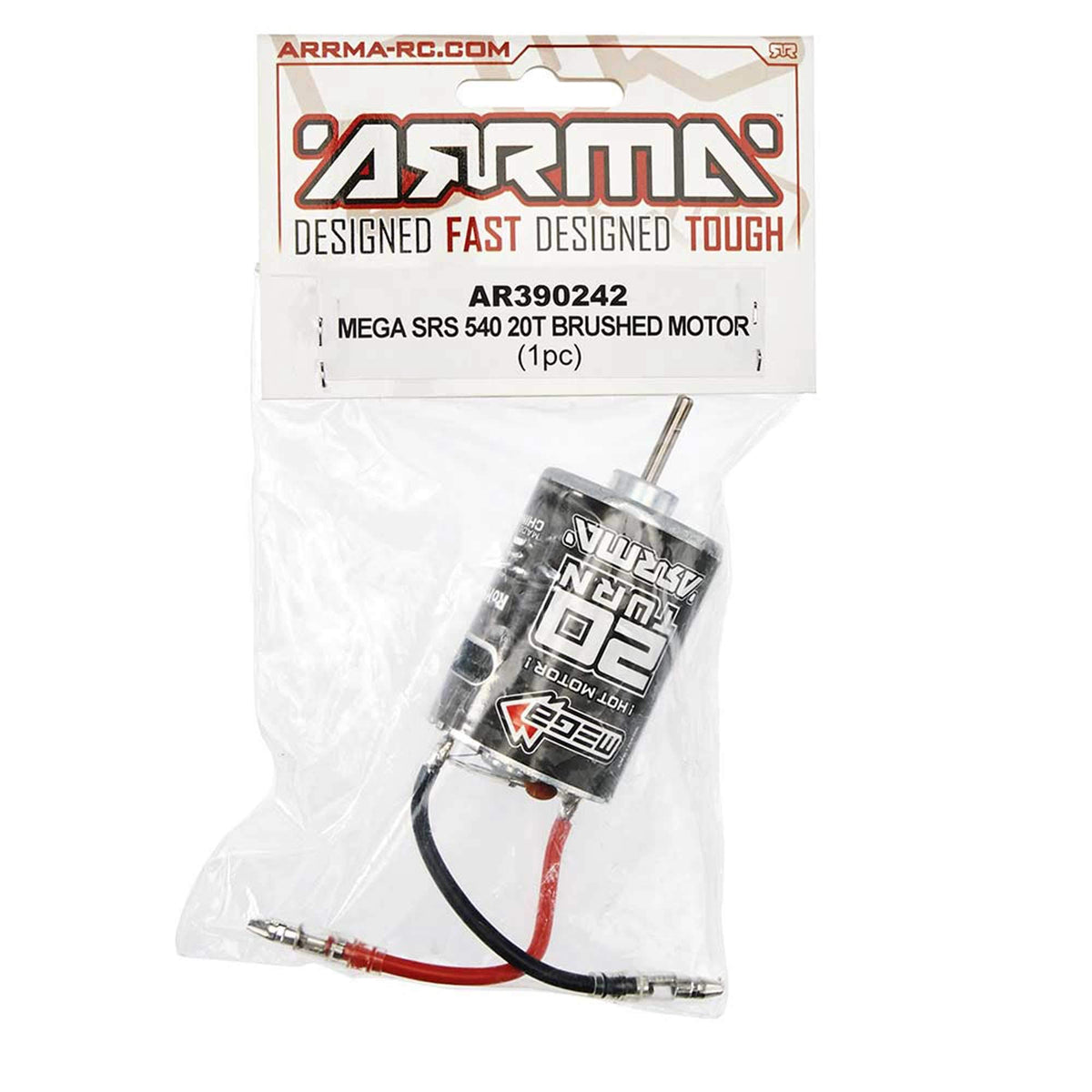 Arrma 390242 540 Brushed Motor 20T Mega SRS