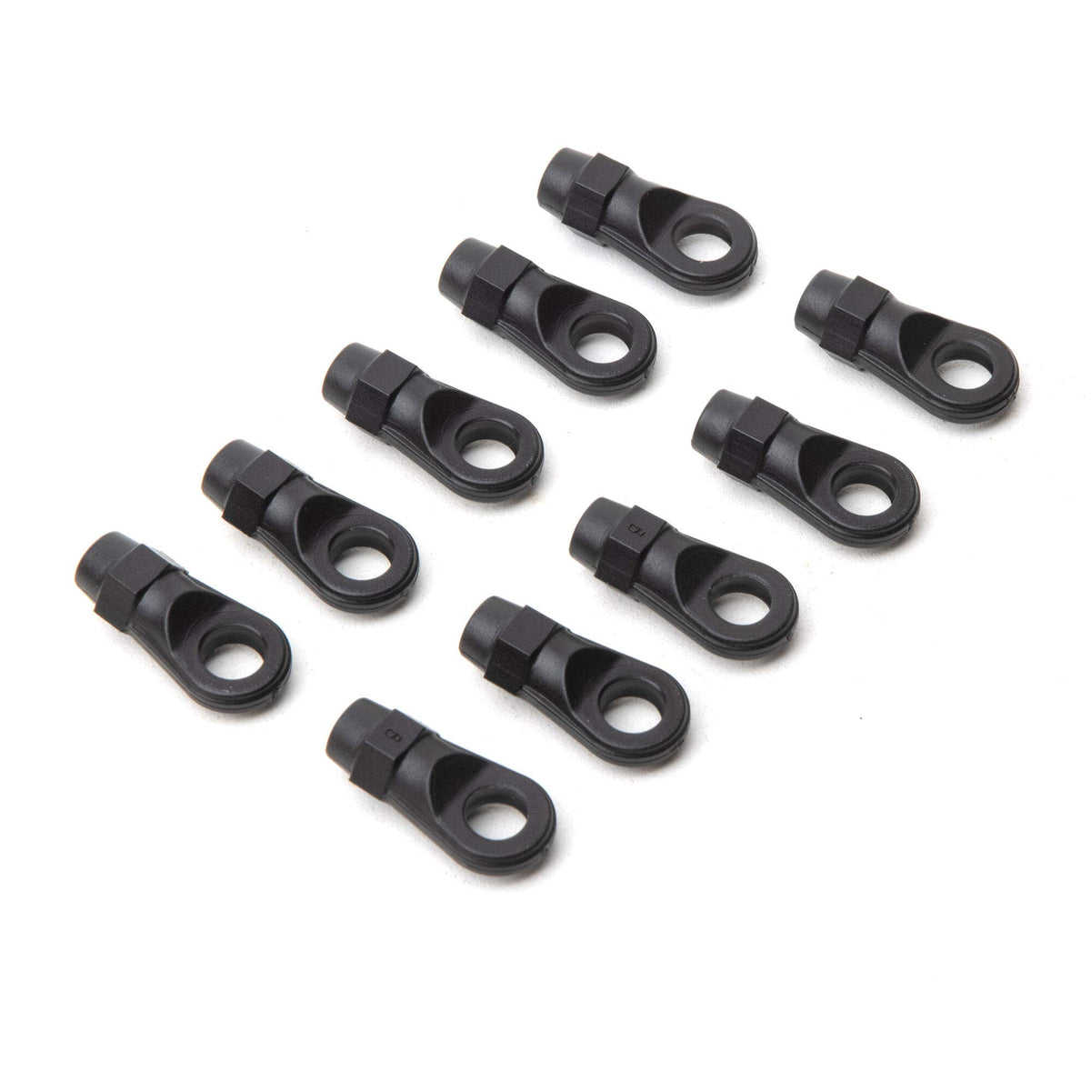 Axial AXI234025 Rod Ends, Straight, M4 (10): RBX10