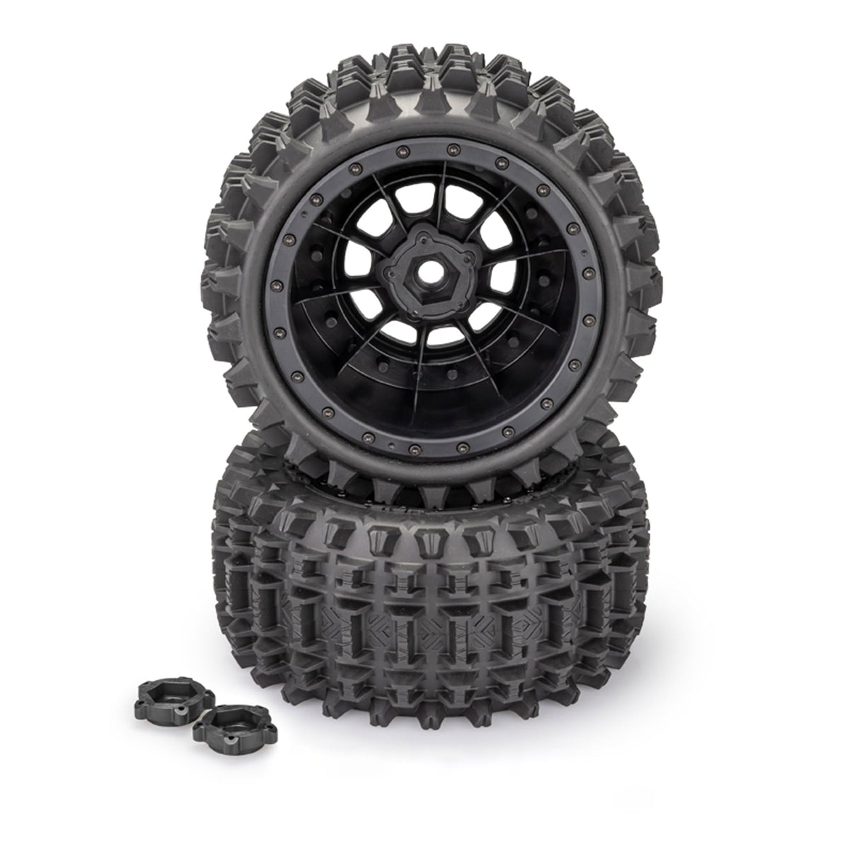 J Concepts 40133994 Magmas, Platinum Compound, Pre-Mounted on #3425B Wheels,