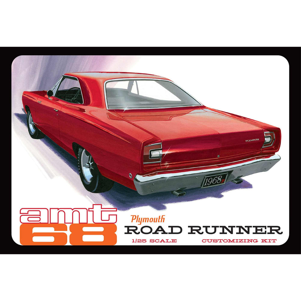 AMT 1363 1968 Plymouth RR Customizing Kit Model Kit