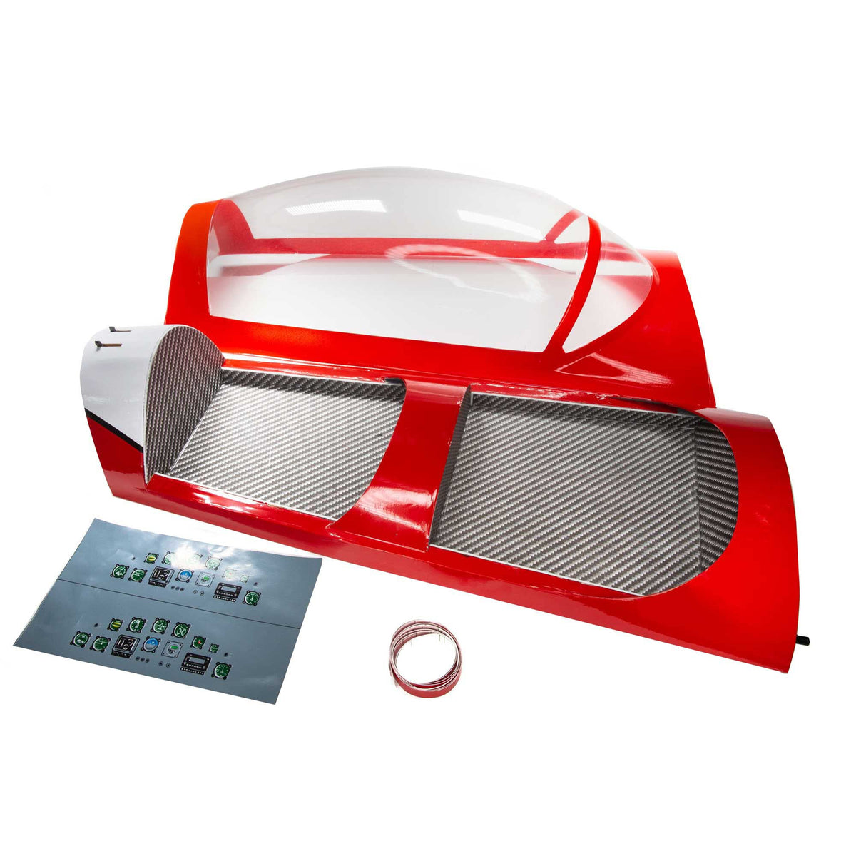Hangar 9 239008 Top Hatch & Canopy: Pitts S-2B