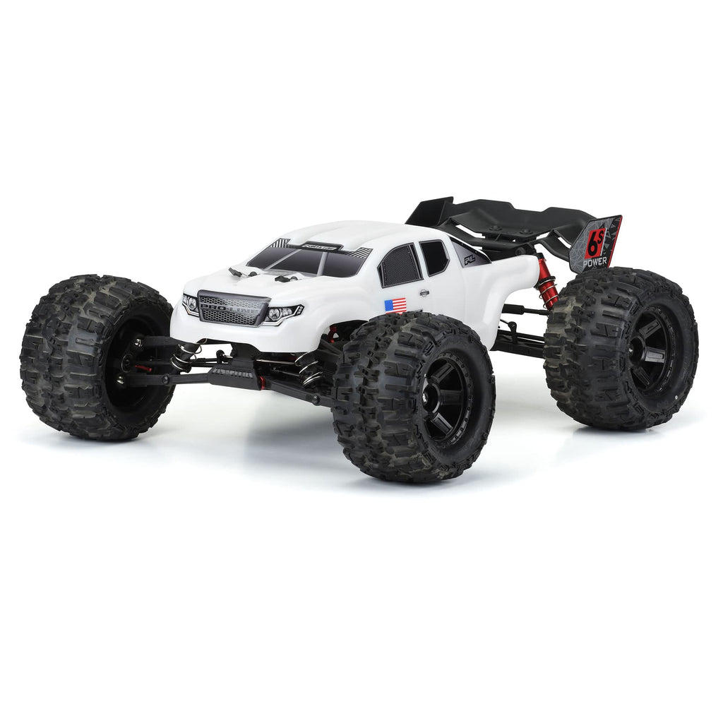 Pro-Line 352115 PreCut Brute Bash Armor Body (White), for ARRMA Kraton