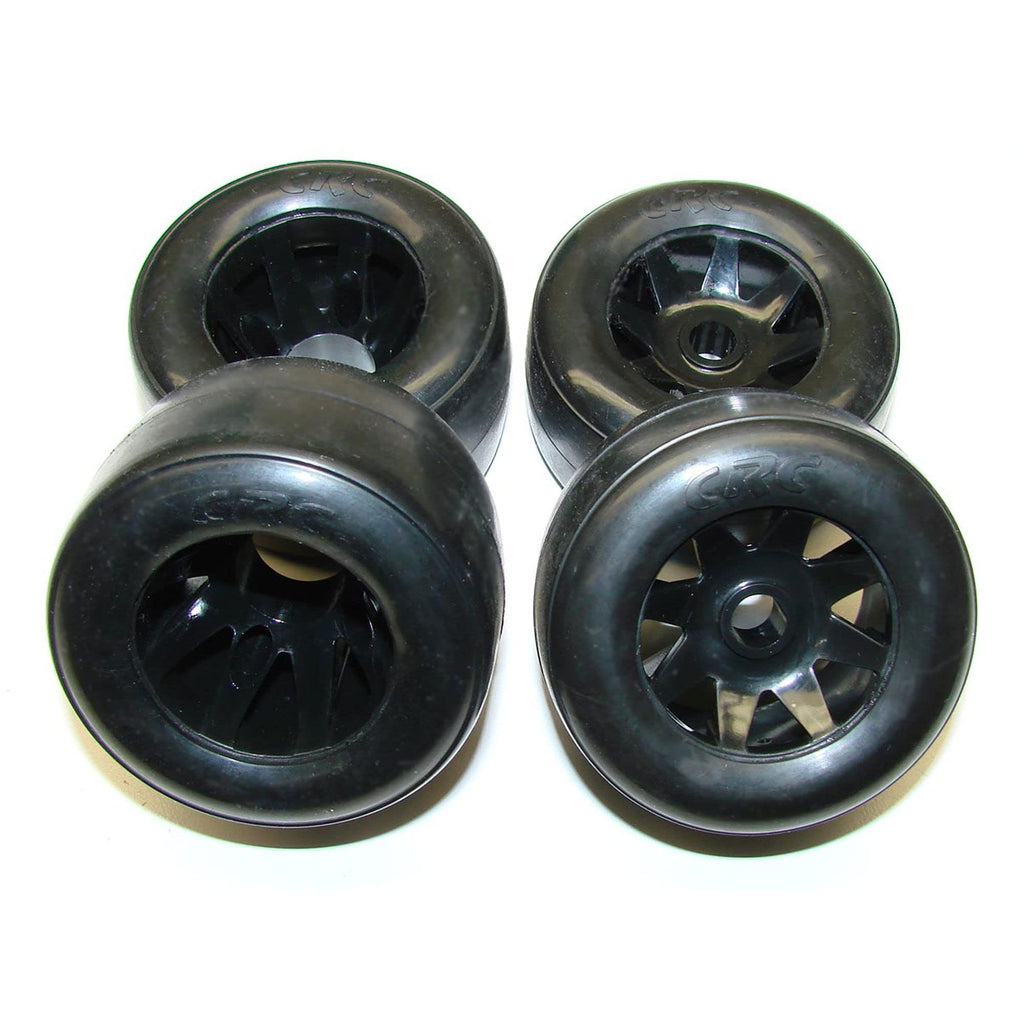 Calandra Racing 2314 RT-1 Front & Rear Mounted GTR Rim Rubber Tires(4)
