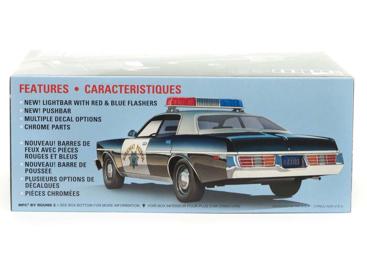 MPC 922M 1/25 1978 Dodge Monaco CHP Police Car, 2T Model Kit