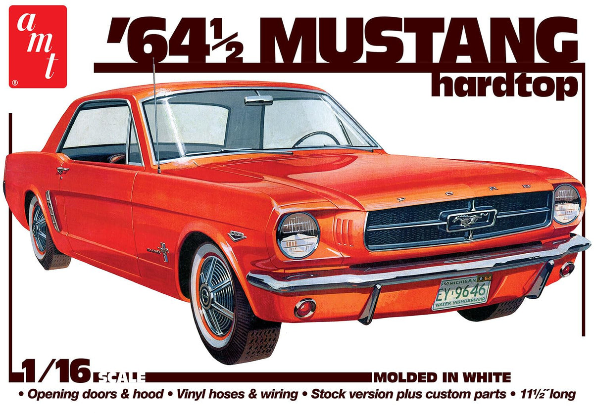 AMT 1461 1964.5 Ford Mustang Coupe 60th Anniversary Model Kit
