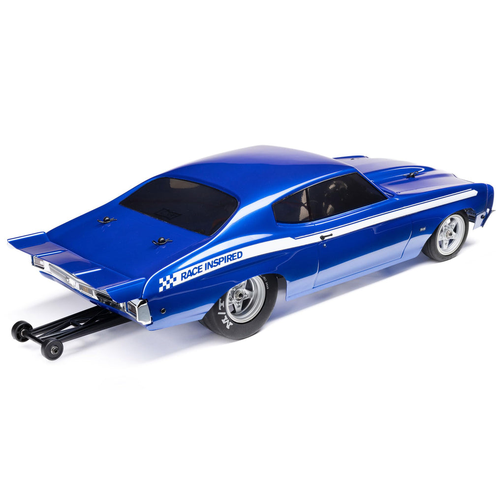Losi LOS01023T1 1970 Chevelle 2WD Mini No Prep Drag Car Blue