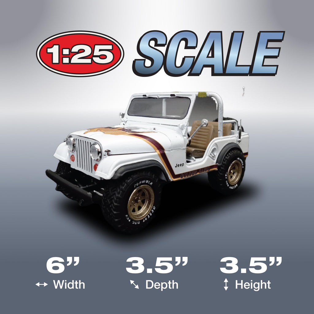 MPC 986 1981 Jeep CJ5 Golden Hawk Model Kit