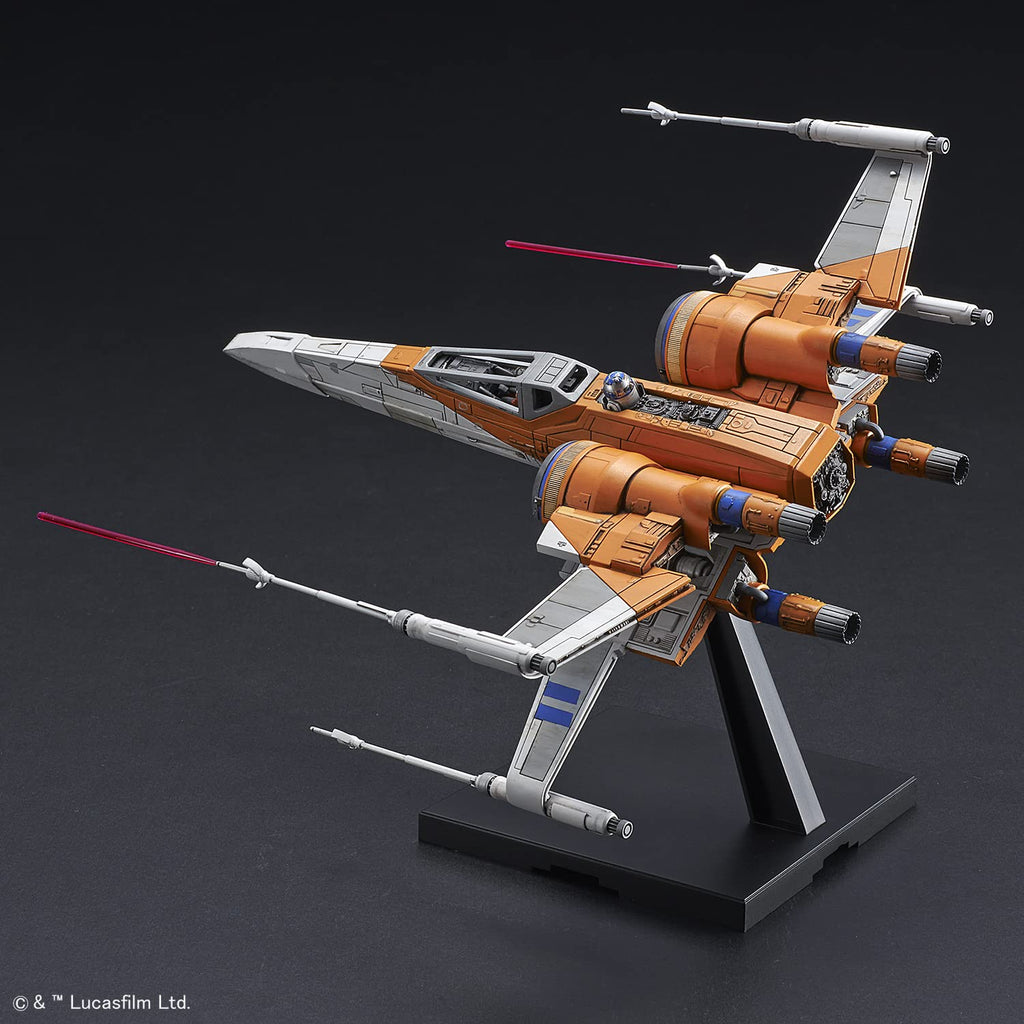 Bandai 5058312 Poe's X-Wing Fighter: The Rise of Skywalker 1/72 Model Kit