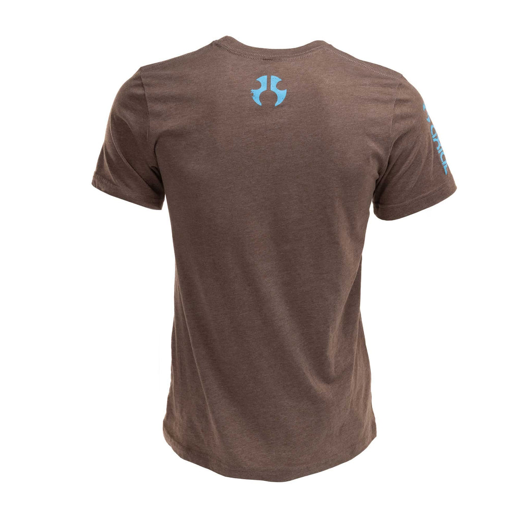 Axial AXIZ0075BM T-Shirt, Weathered Brown Medium