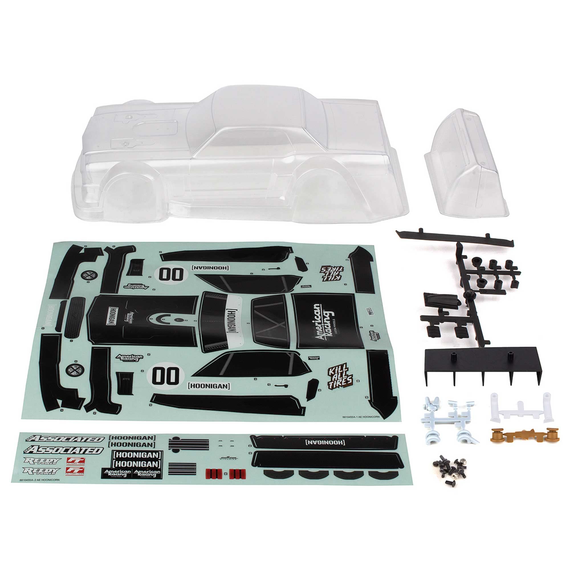 Team Associated 21567 Reflex 14R Hoonicorn Body Set,