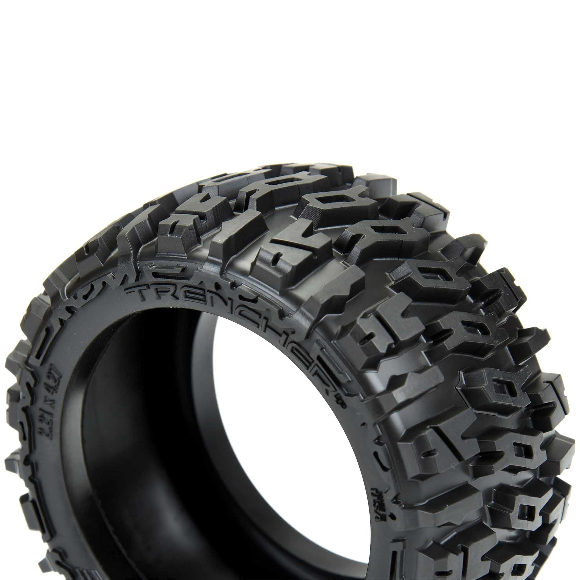 Pro-Line 1015910 Trencher LP 2.8" MTD Raid Black 6x30 F/R