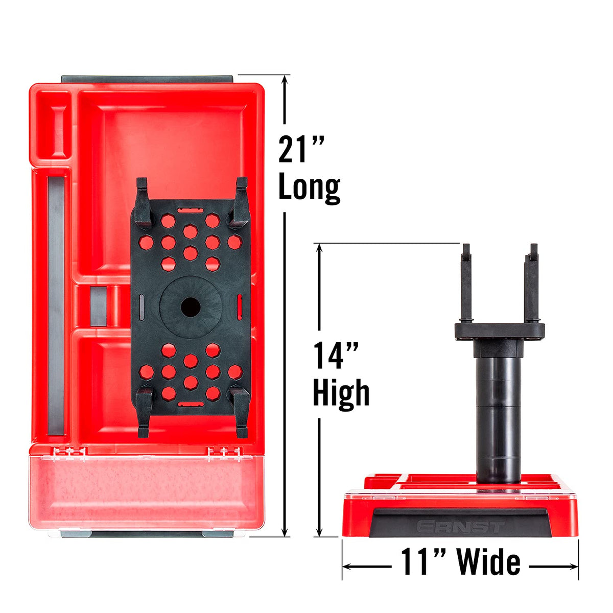 Ernst Manufacturing 180 Ultimate Hobby Stand Black & Red RC Model Work Stand