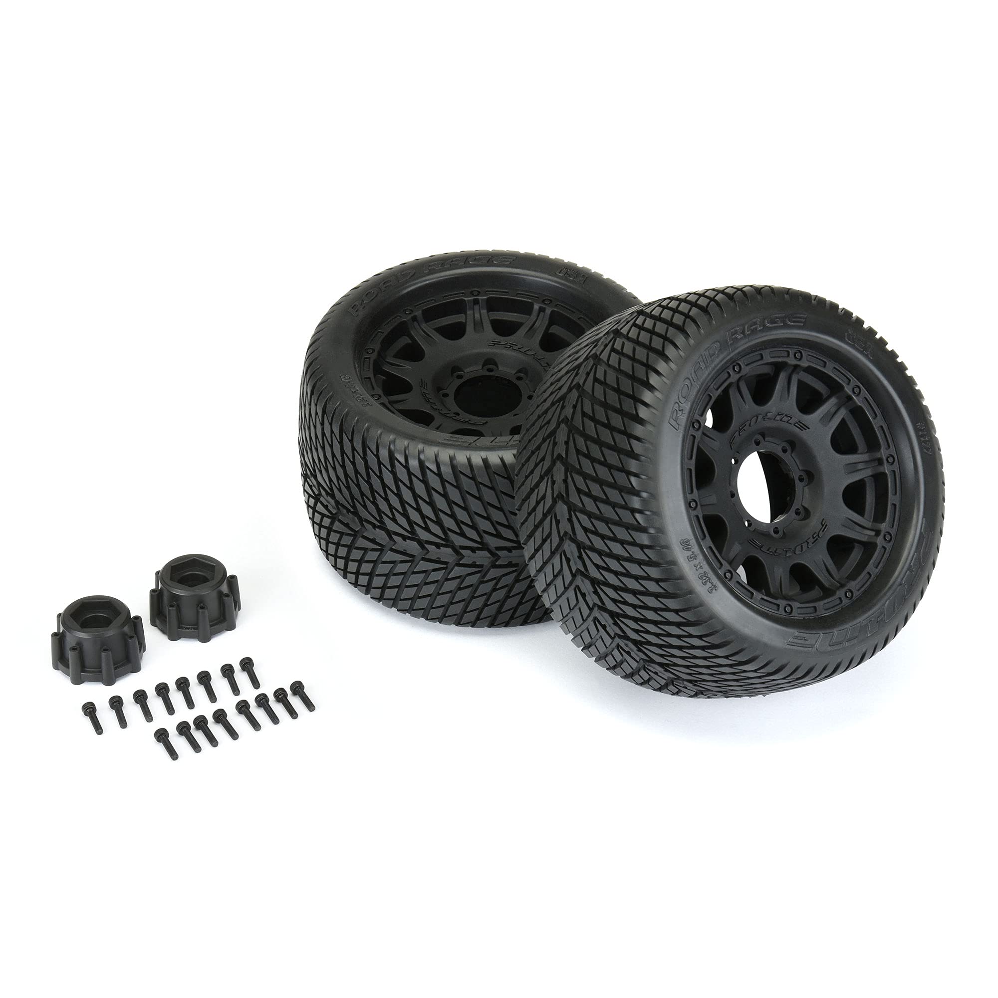 Pro-Line 117710 Road Rage 3.8" Mounted Raider 8x32 17mm MT F/R