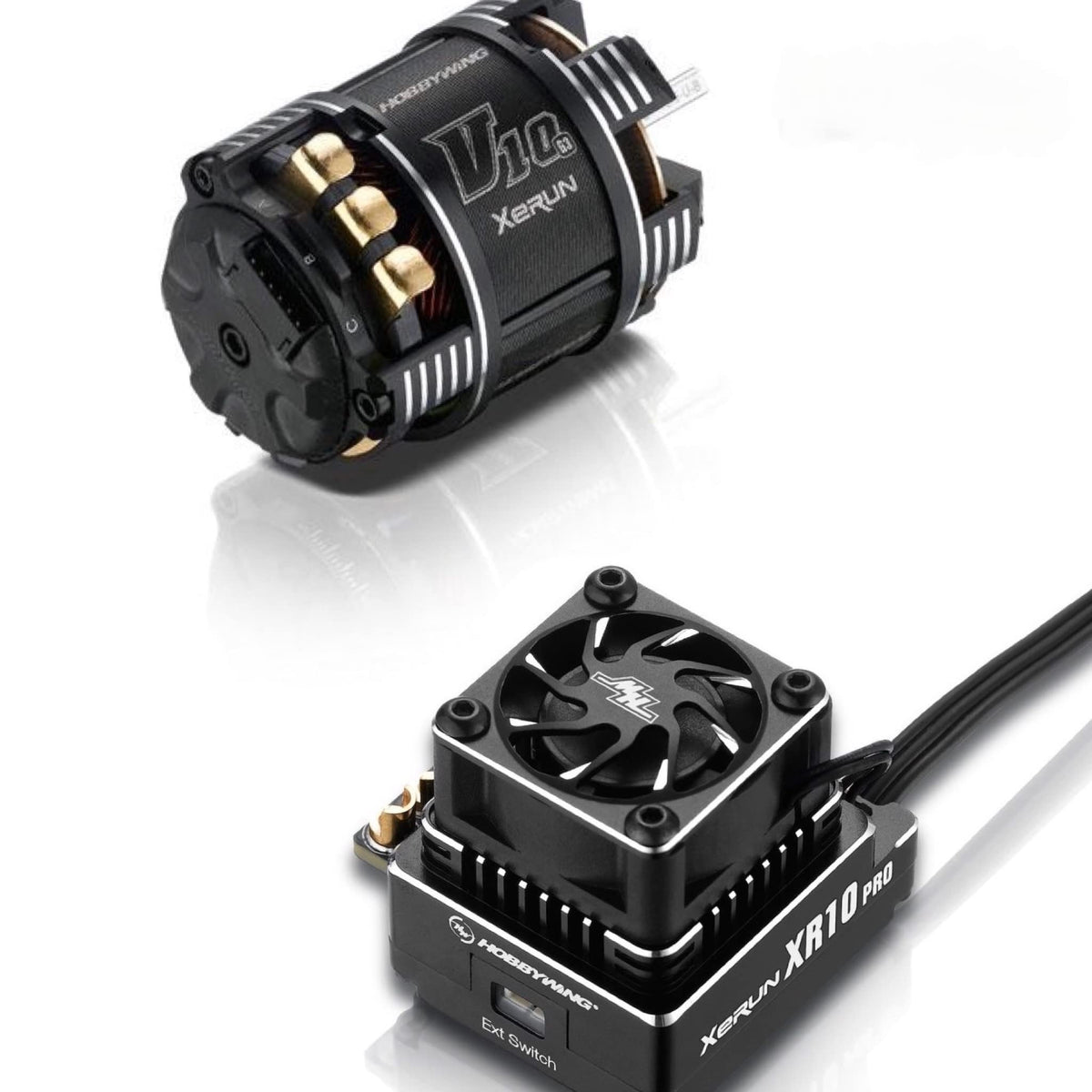 Hobbywing 38020333 Combo XR10 Pro G2S ESC + V10 G3 8.5T Motor