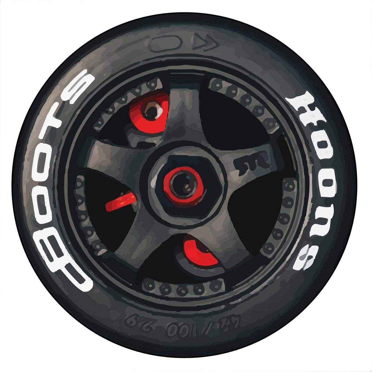 Arrma ARASTK3 ARRMA dBoots Tire Sticker