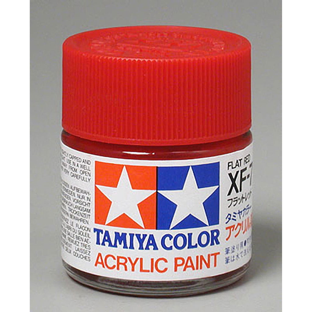 Tamiya 81307 Acrylic XF7 Flat, Red