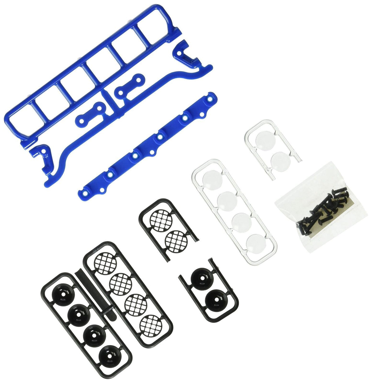 RPM 70852 Zoomies Mock Exhaust Headers, Black: 1/8 & 1/10