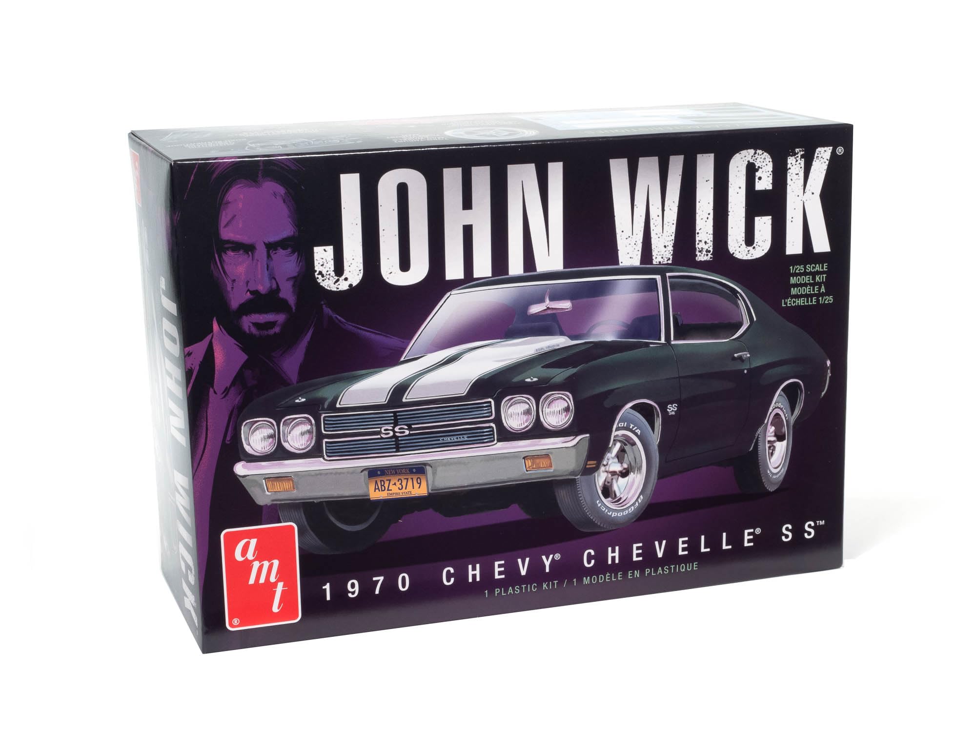 AMT 1453M 1970 Chevy Chevelle John Wick 1/25