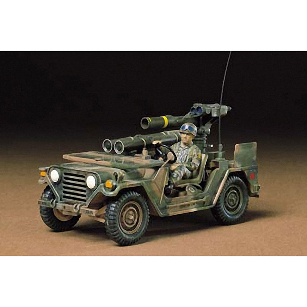 Tamiya 35125 1/35 U.S. M151A2 w/TOW Missile Launcher Military Model Kit