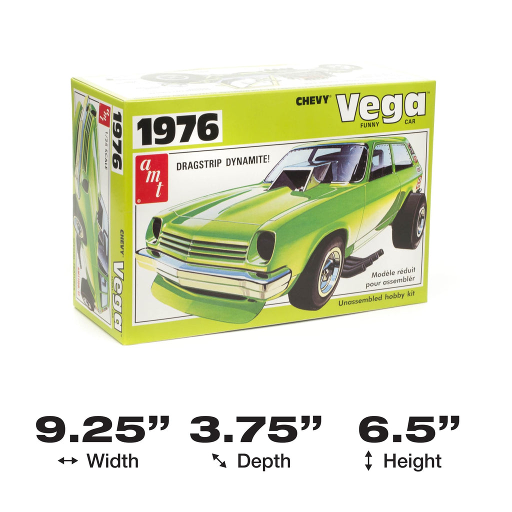 AMT 1156 1/25 1976 Chevy Vega Funny Car Model Kit