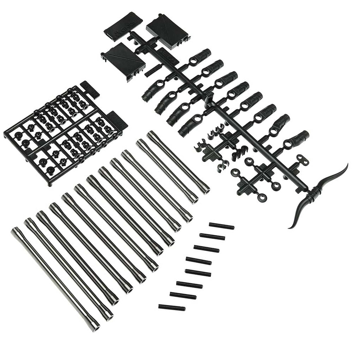 Axial AX31466 Rear Link Set Aluminum 80/94/101.5mm SCX10 II