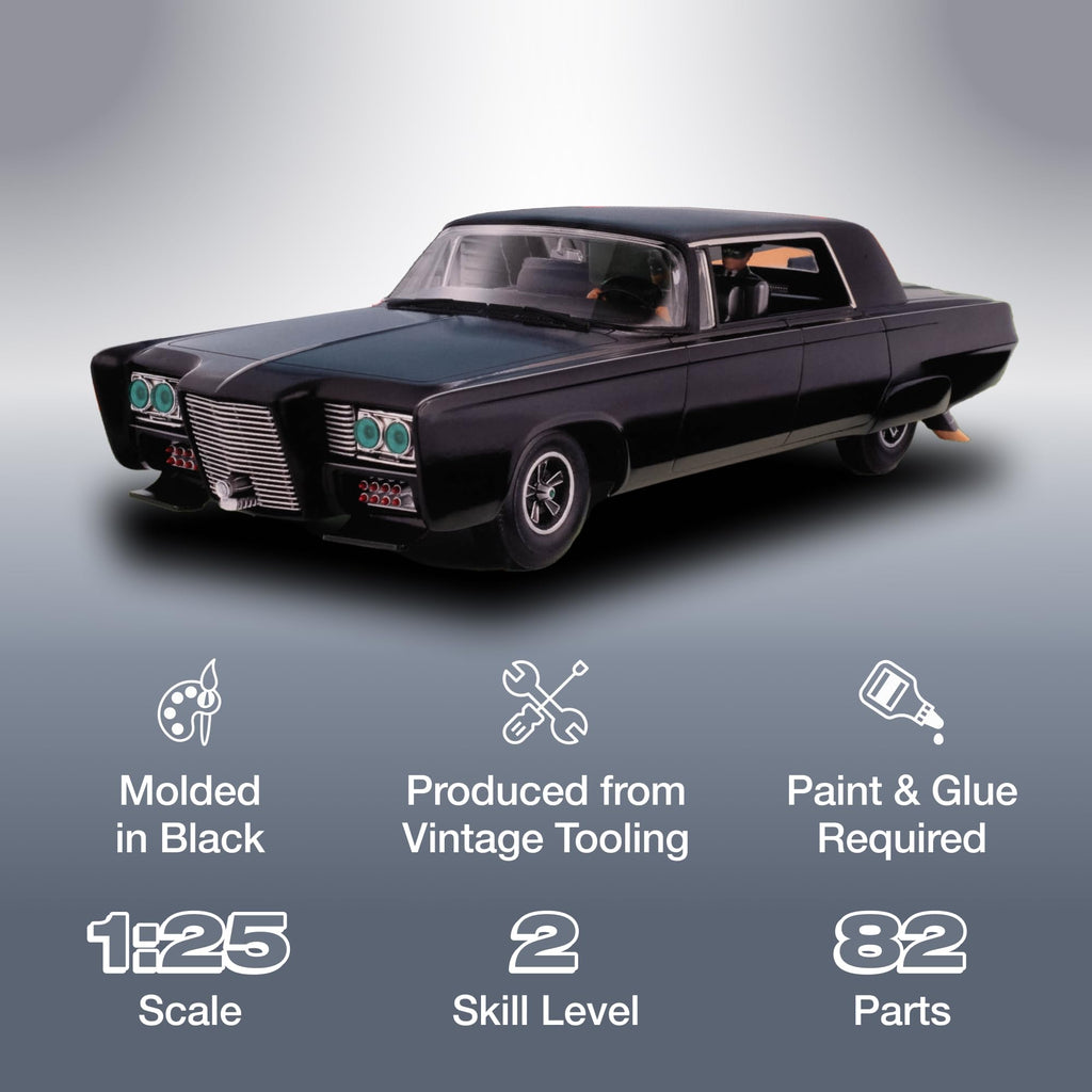 AMT 1271M 1/25 Green Hornet Black Beauty TV Car Model Kit w/Kato New