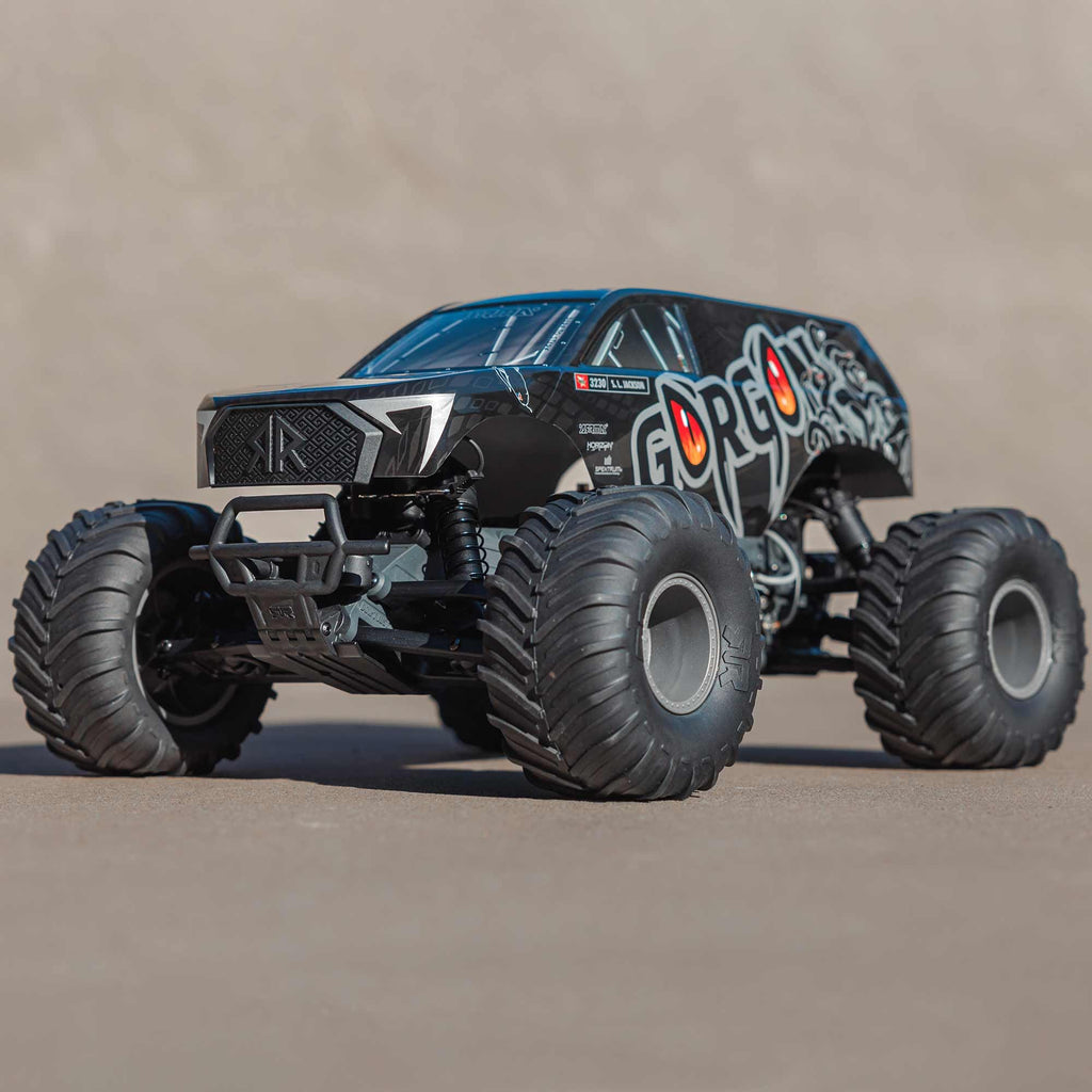 Arrma ARA3230SKT1 GORGON 2wd MT 1/10 Self Assembly RTA KIT SMART USB Gunmetal